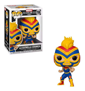 Funko Pop Marvel Luchadores Captain Marvel 53872 710 At