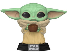 Funko Pop Star Wars The Mandalorian The Child With Cup 378