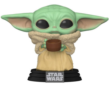 Funko Pop Star Wars The Mandalorian The Child With Cup 378