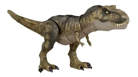 Dinosaurio T-rex Jurassic World Ruge Y Golpea Hdy55 Mattel