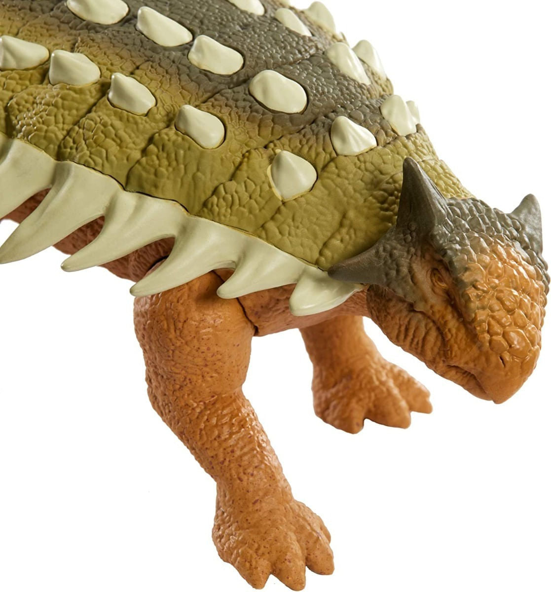 Jurassic World Ankylosaurus Ruge Y Golpea Mattel Hdx36