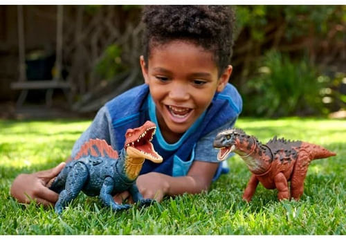 Jurassic World Dominion Figura Ampelosaurus Hdx50 Mattel