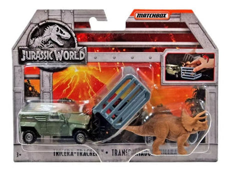 Jurassic World Matchbox Vehículo Transportador Fmy31 Mattel
