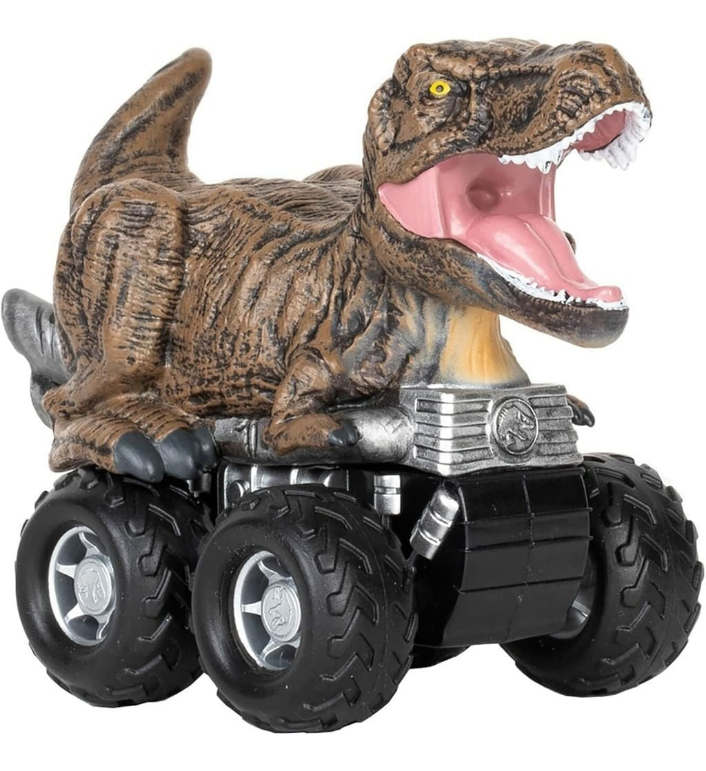 Jurassic World Zoom Riders Vehículo Pull Back Tm-jw-zrc1