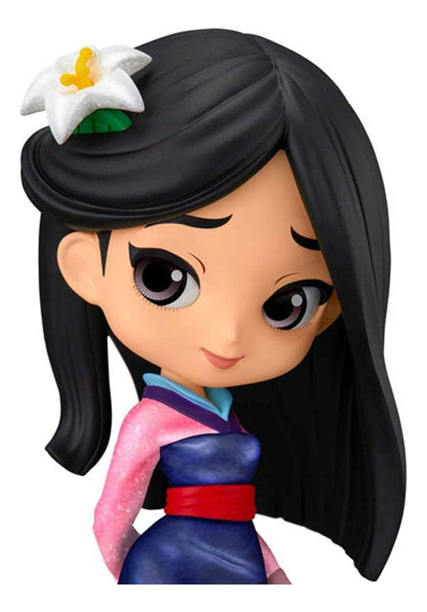Banpresto Figura Qposket Disney Mulan Glitter Line 25096