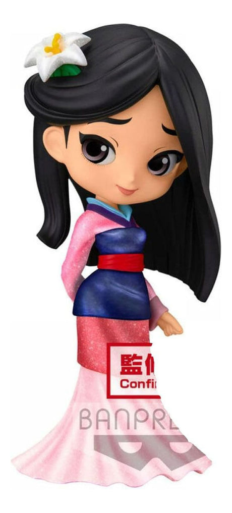 Banpresto Figura Qposket Disney Mulan Glitter Line 25096