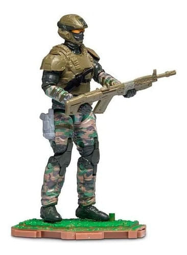 Figura Articulada Jazwares Halo Unsc Marine 10 Cm 86113um