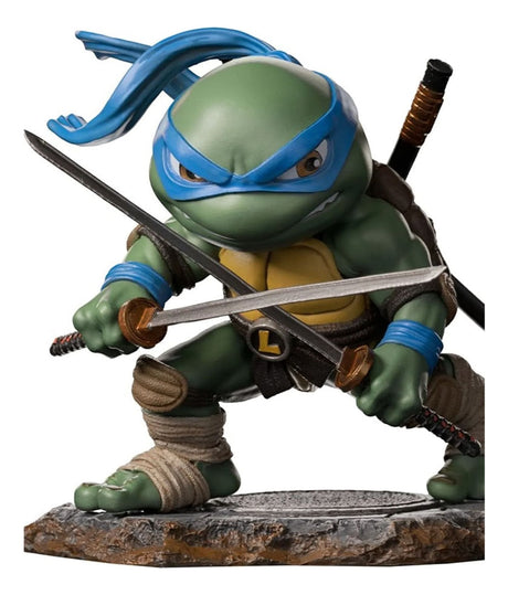 Figura Minico Leonardo Tortugas Ninja 61822 Iron Studios