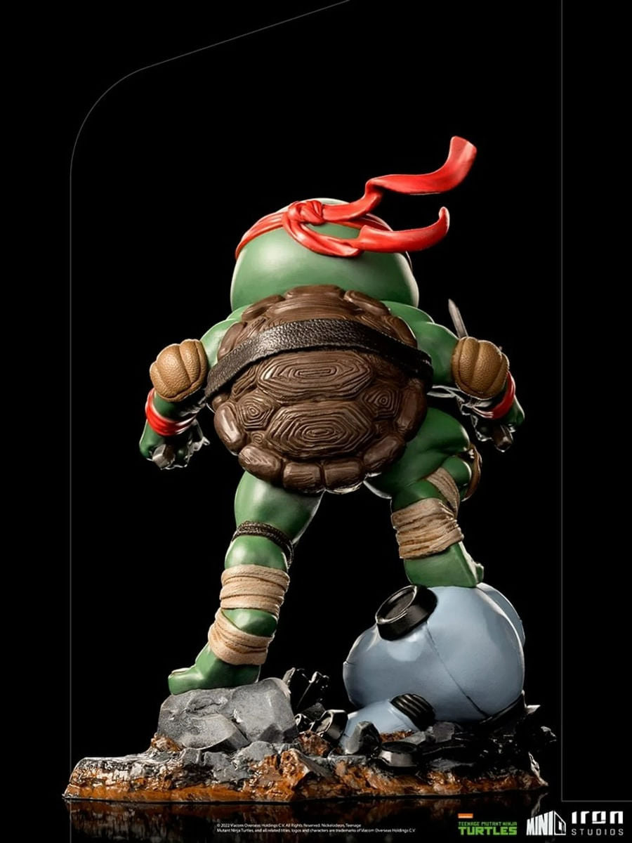 Figura Minico Raphael Tmnt Nickel62022-mc Iron Studios