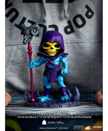 Figura Minico Skeletor Motu Heman63422-mc Iron Studios