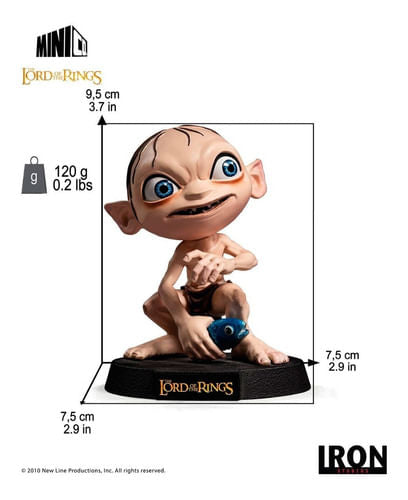 Figura Gollum Lord Of The Rings Minico 29020