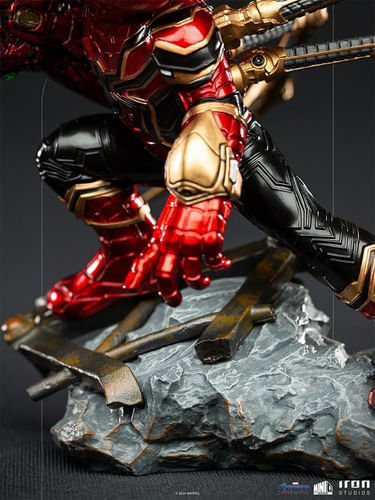 Figura Iron Spider Avengers Endgame Minico 5319 Iron Studios