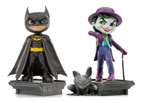 Combo X 2 Figuras Dc The Joker Batman 89 Minico Iron Studios