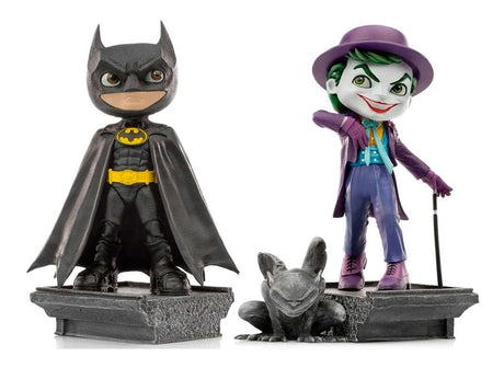 Combo X 2 Figuras Dc The Joker Batman 89 Minico Iron Studios