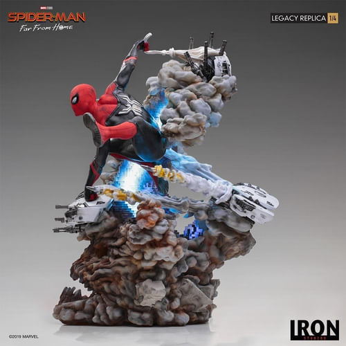 Figura Spiderman Far From Home Réplica 1:4 Iron Studios