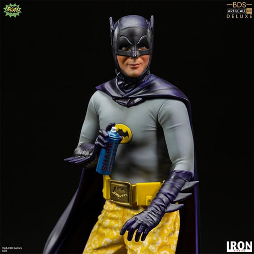 Figura Batman Deluxe Bds Art 1:10 Batman 66 Iron Studios