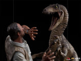 Figura Clever Girl Deluxe 1:10 Jurassic Park Iron Studios