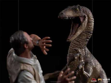 Figura Clever Girl Deluxe 1:10 Jurassic Park Iron Studios