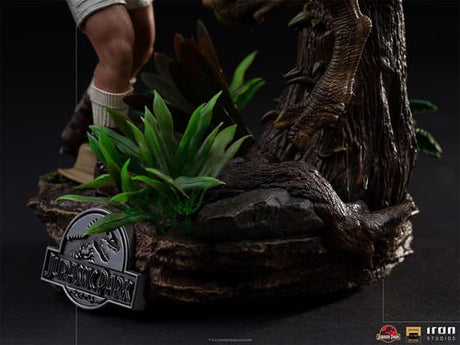 Figura Clever Girl Deluxe 1:10 Jurassic Park Iron Studios