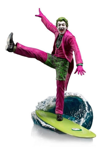 Figura The Joker Deluxe Bds Art 1/10 Batman 66 Iron Studios