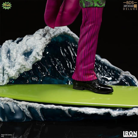Figura The Joker Deluxe Bds Art 1/10 Batman 66 Iron Studios