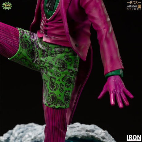 Figura The Joker Deluxe Bds Art 1/10 Batman 66 Iron Studios