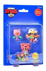 Brawl Stars Pack X3 Mini Figuras Articuladas 5cm Brw2020
