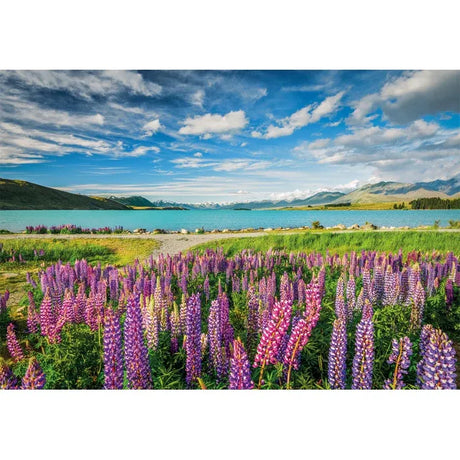 Puzzle Hqc Lupins At Lake Tekapo 1500 Pzas 31728 Clementoni
