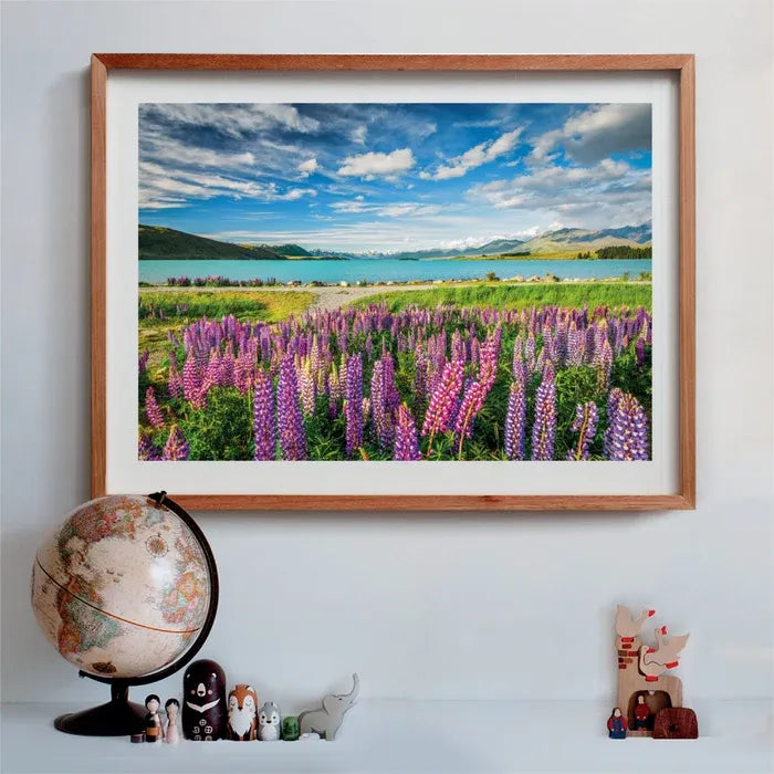 Puzzle Hqc Lupins At Lake Tekapo 1500 Pzas 31728 Clementoni