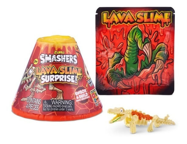 Smashers Volcán Sorpresa Lava Slime Serie 4 7472tq1