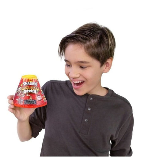 Smashers Volcán Sorpresa Lava Slime Serie 4 7472tq1