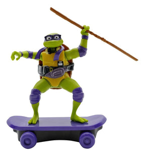 Tortugas Ninja Figura 12 Cm Con Skate Pull Back 71055