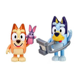 Bluey Pack de dos figuras con accesorios 13082