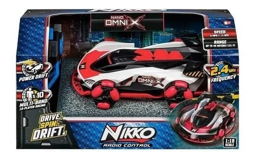 Nikko Nano Omnix Galactic Vehículo Radio Control 1:18 10201