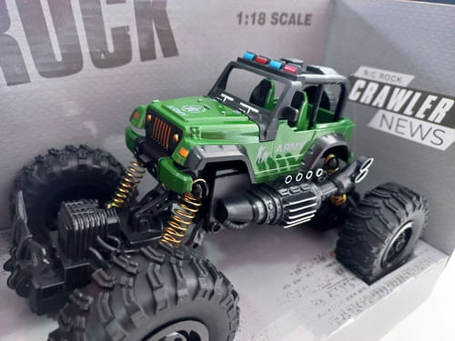 Jeep R/c Militar 1:18 2.4ghz 726-804-1 North Sun