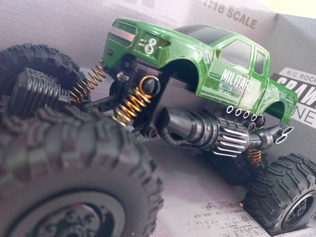 Camioneta Militar R/c 1:18 2.4ghz 726-804-3 North Sun