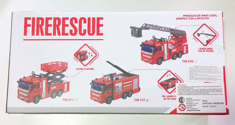 Camión De Bomberos C/ Plataforma R/c 1:28 726-211 North Sun