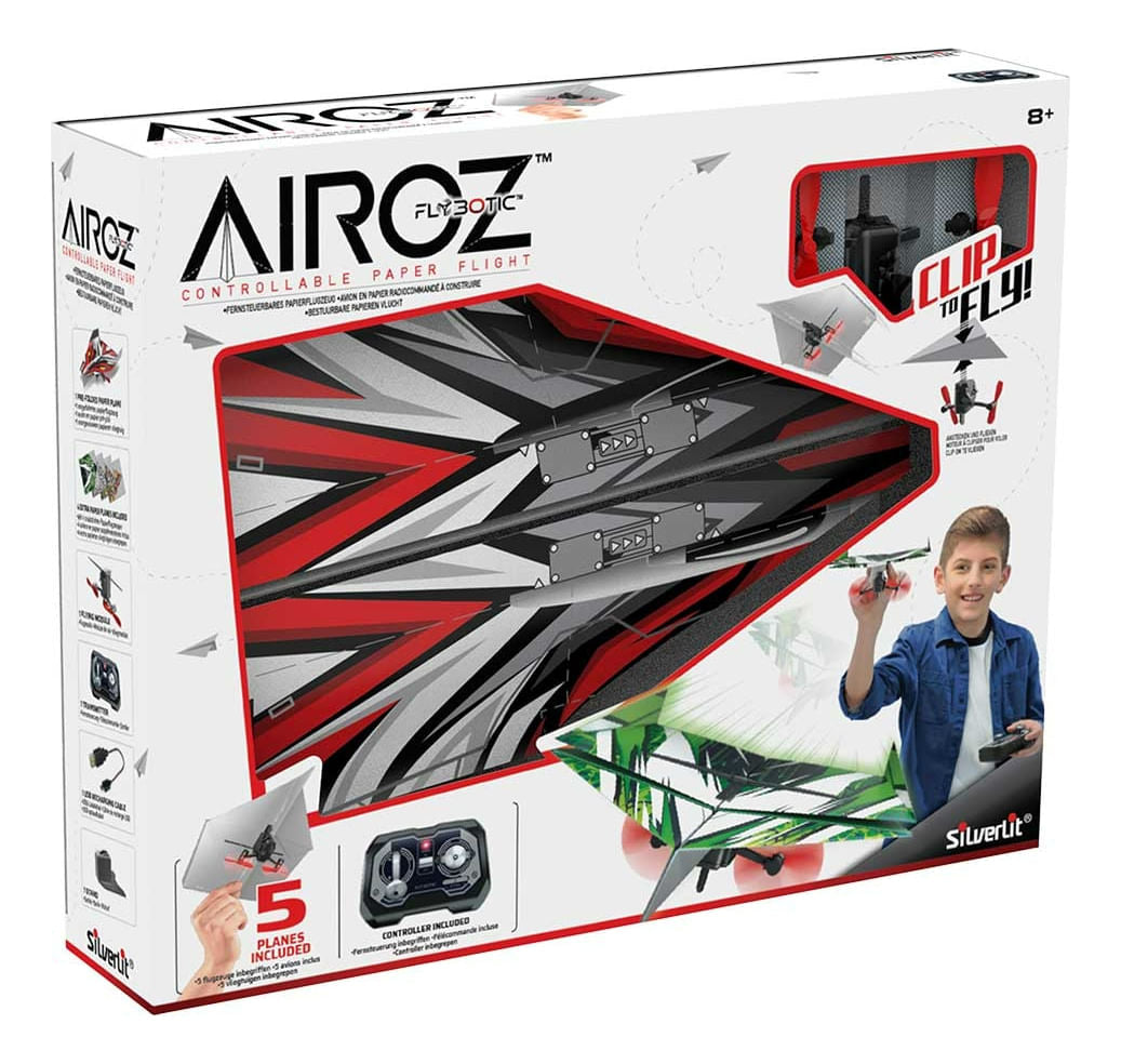 Flybotic Airoz Avion De Papel Con R/c 84844 Silverlit