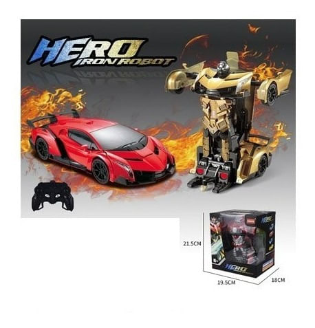 Auto Robot Transformable A R/c 2008104 Shine