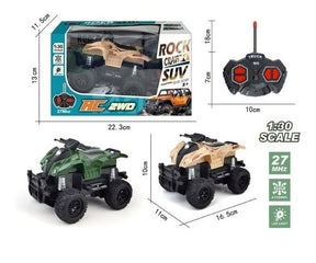 Auto Cuatri R/c 4ch Escala 1:30 2028351 Shine