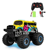 Camion Monstruo Funny Bus Graffiti Dancing Swing R/c 021447 Amarillo