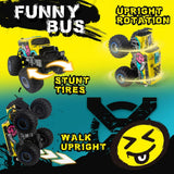 Camion Monstruo Funny Bus Graffiti Dancing Swing R/c 021447 Amarillo