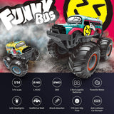 Camion Monstruo Funny Bus Graffiti Dancing Swing R/c 024442 Azul