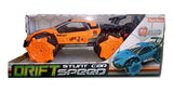 Auto Acrobacias Drift Stunt Car Speed R/c 1:18 024391 Ns Naranja
