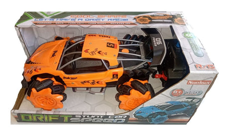 Auto Acrobacias Drift Stunt Car Speed R/c 1:18 024391 Ns Naranja