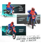 Moto R/c Spray Motorcycle 1:10 024421 Northsun