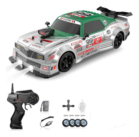 Auto Carrera Racing All Wheel Drive Drift Rc 1:36 024346 Ns