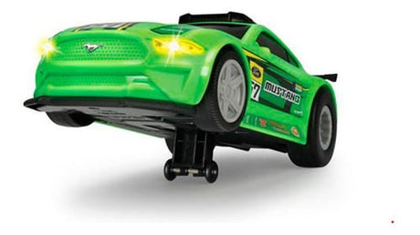 Dickie Toys Auto Luz Y Sonido Ford Mustang Wheelie Raiders