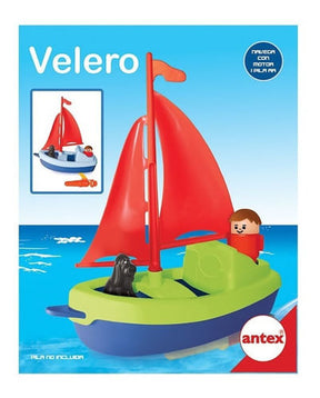 Antex Velero Con Figura 1587