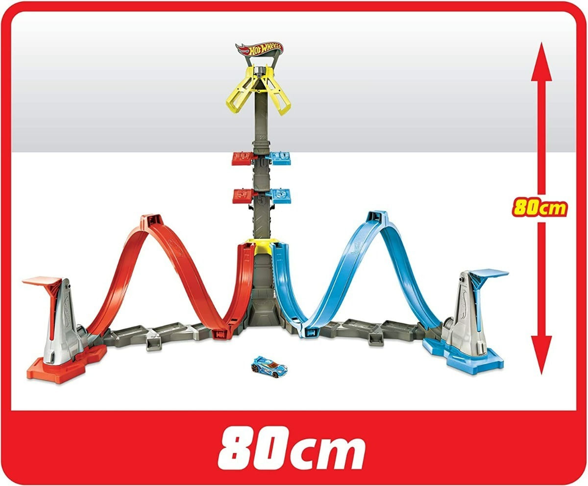Hot Wheels Juego De Pistas Bucle Y Lanzamiento Grw39 Mattel